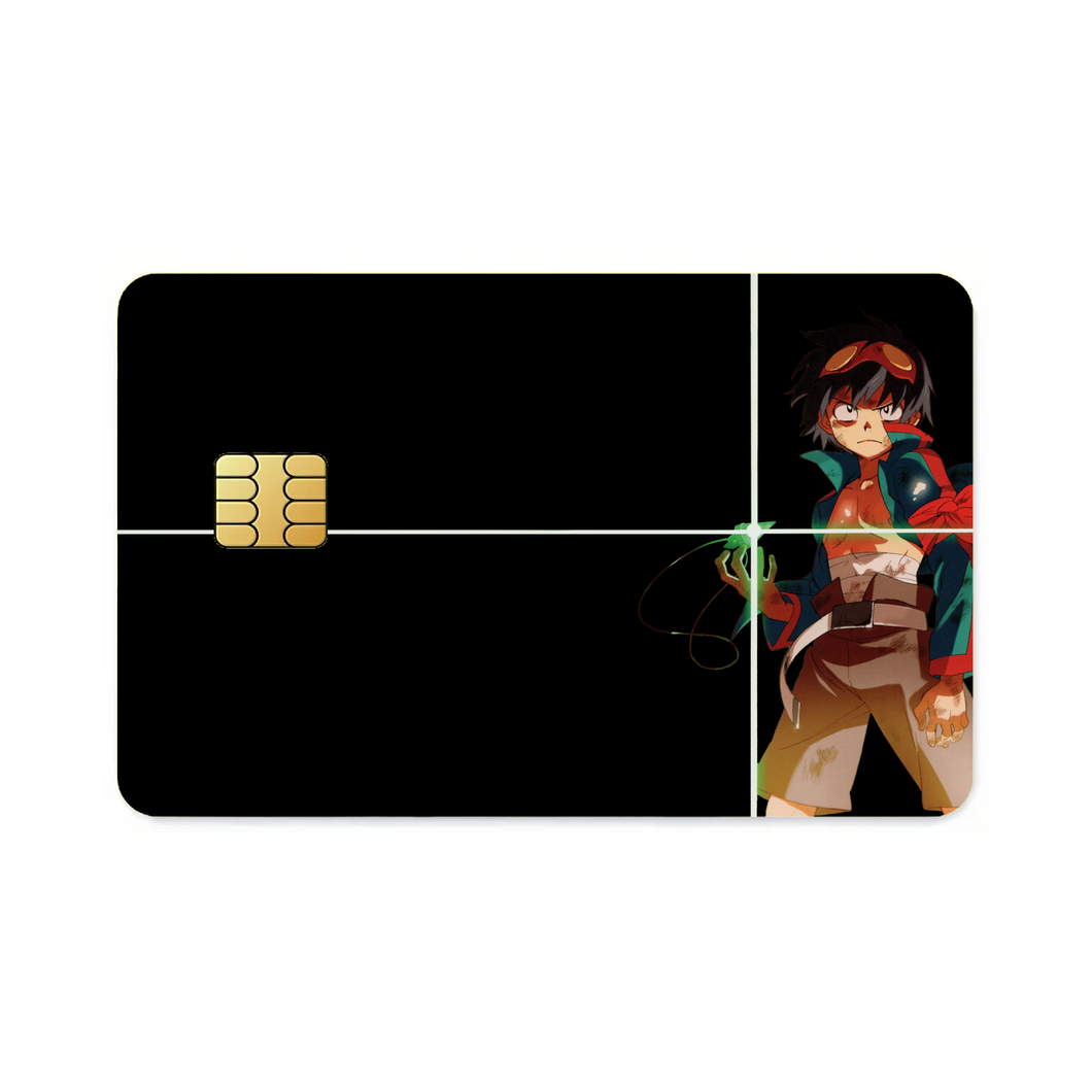 Tengen Toppa Gurren Lagann  Credit Card Skins (4-in-1 Pack)