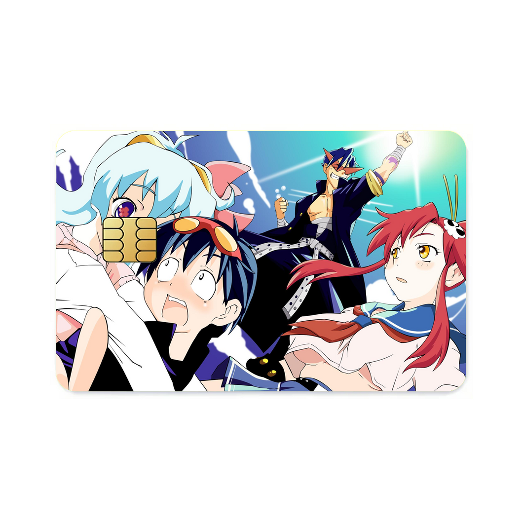 Tengen Toppa Gurren Lagann  Credit Card Skins (4-in-1 Pack)