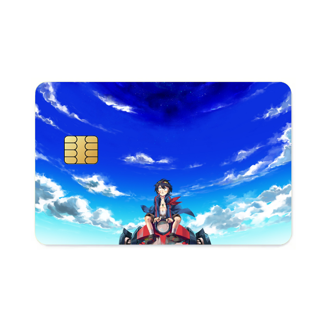 Tengen Toppa Gurren Lagann  Credit Card Skins (4-in-1 Pack)