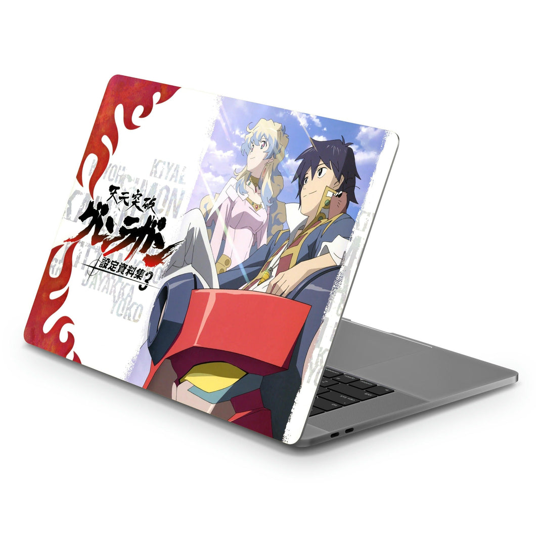 Tengen Toppa Gurren Lagann  Macbook Skin