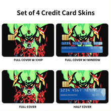 Load image into Gallery viewer, Tengen Toppa Gurren Lagann Minimalist  Credit Card Skins (4-in-1 Pack)
