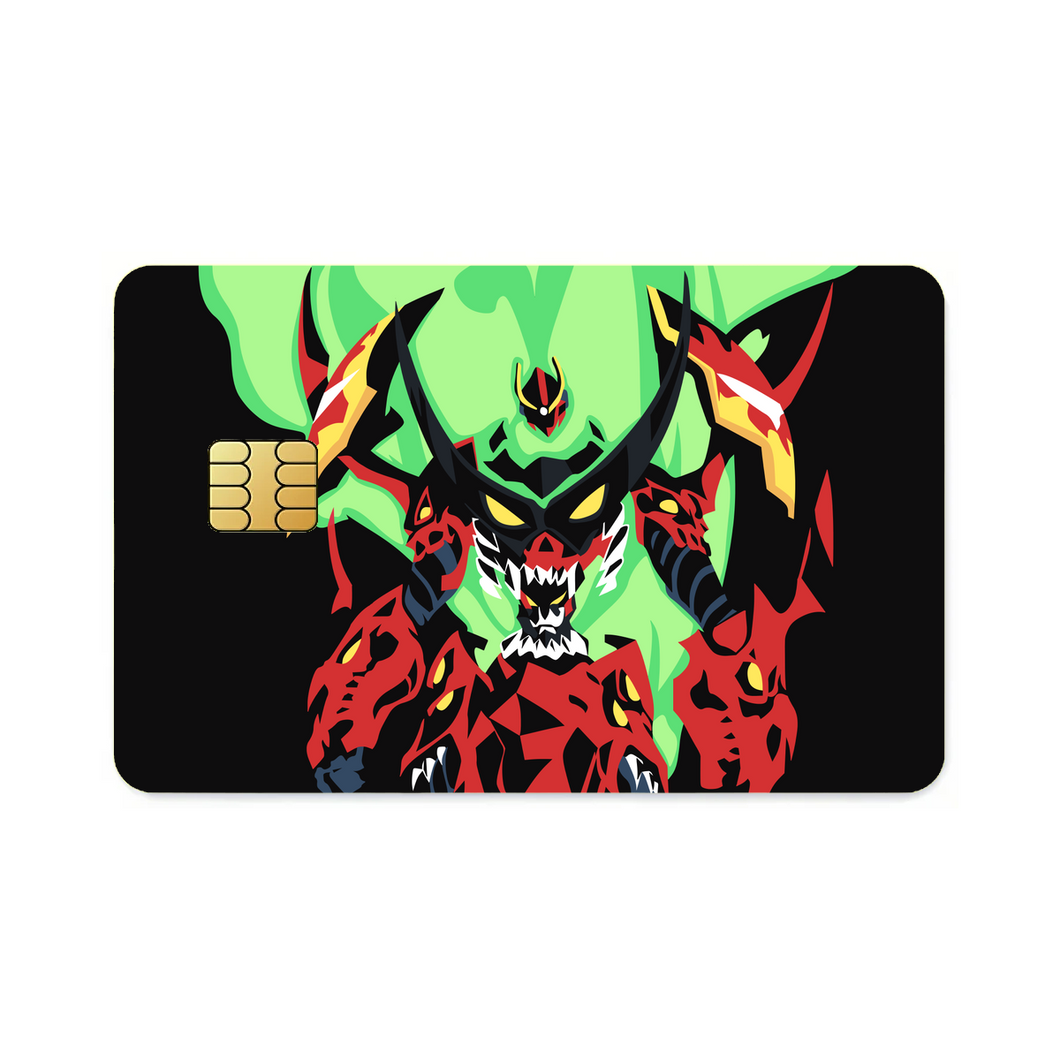 Tengen Toppa Gurren Lagann Minimalist  Credit Card Skins (4-in-1 Pack)