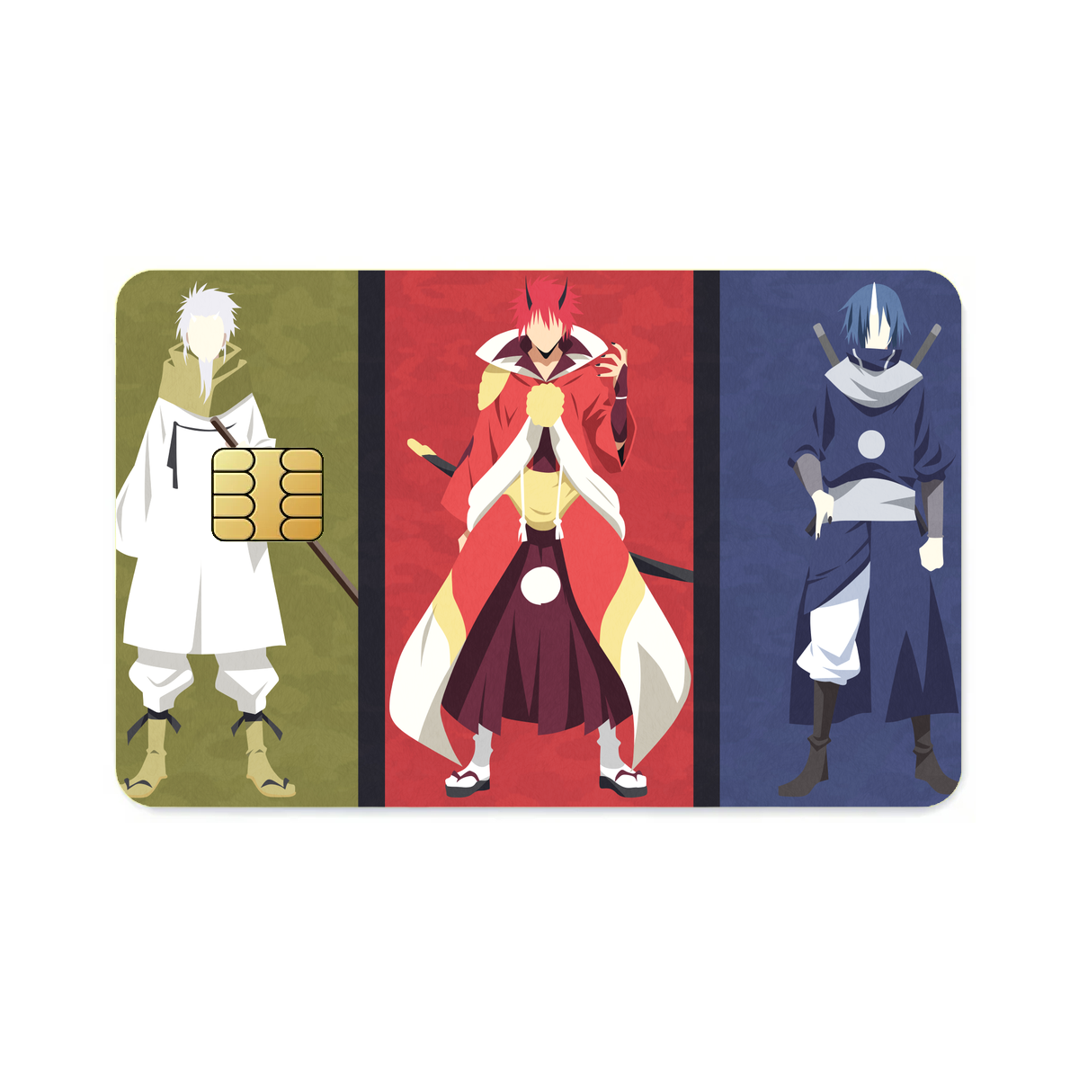 That Time I Got Reincarnated As A Slime Credit Card Skins (4-in-1 Pack
