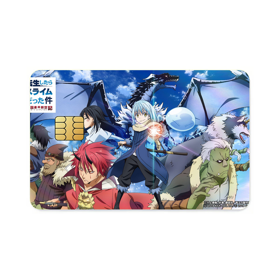 That Time I Got Reincarnated As A Slime  Credit Card Skins (4-in-1 Pack)