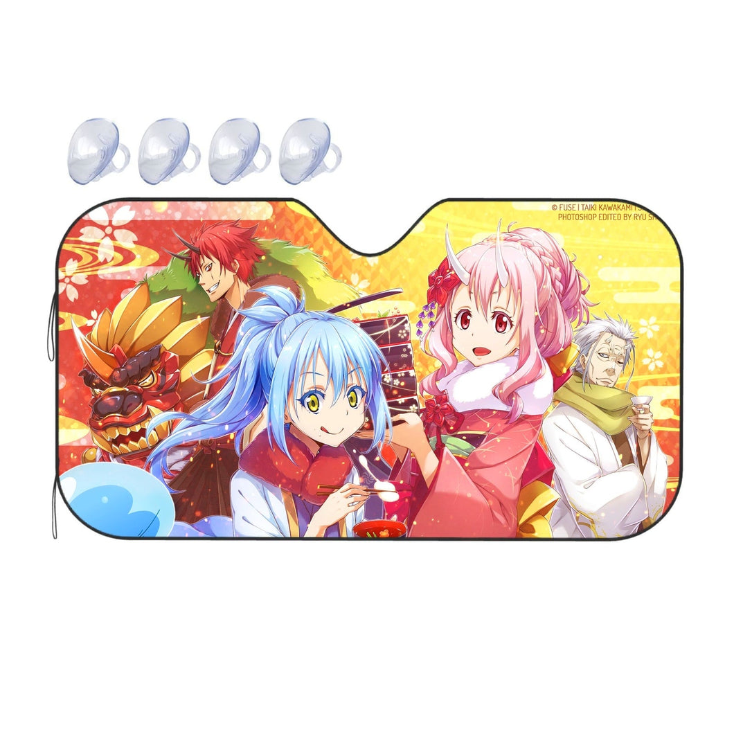 That Time I Got Reincarnated as a Slime Rimuru Tempest, Shuna, Benimaru  Car Sunshade