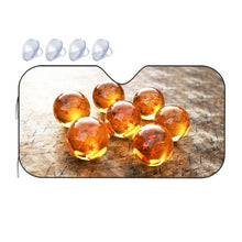 Load image into Gallery viewer, The 7 Dragon Balls Car Sunshade
