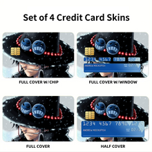 Load image into Gallery viewer, The Bro in Heaven  Credit Card Skins (4-in-1 Pack)
