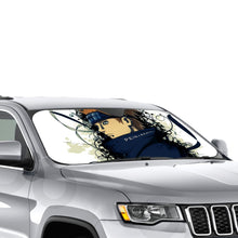 Load image into Gallery viewer, The burden of pain.  Car Sunshade

