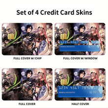 Load image into Gallery viewer, The End  Credit Card Skins (4-in-1 Pack)
