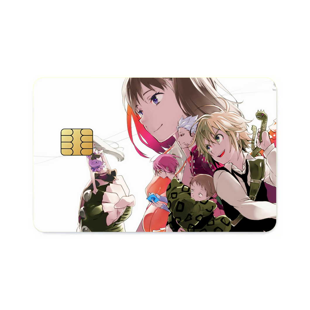 The Five Sins  Credit Card Skins (4-in-1 Pack)