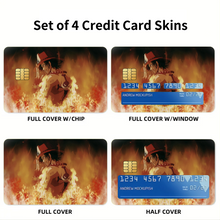 Load image into Gallery viewer, The Flames Of Peace  Credit Card Skins (4-in-1 Pack)

