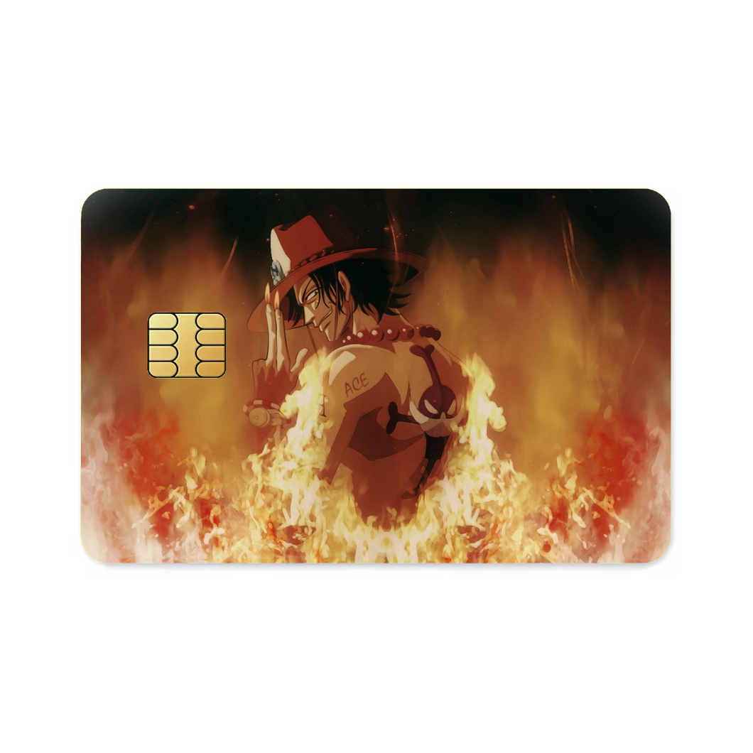 The Flames Of Peace  Credit Card Skins (4-in-1 Pack)