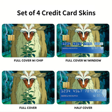 Load image into Gallery viewer, The Forest God Credit Card Skins (4-in-1 Pack)
