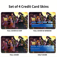 Load image into Gallery viewer, The Hashira  Credit Card Skins (4-in-1 Pack)
