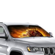 Load image into Gallery viewer, The holy guardian of the sacred fire  Car Sunshade
