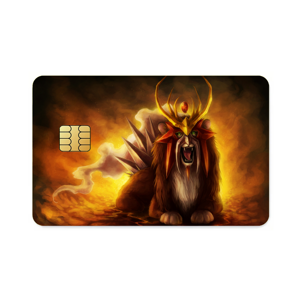 The holy guardian of the sacred fire  Credit Card Skins (4-in-1 Pack)
