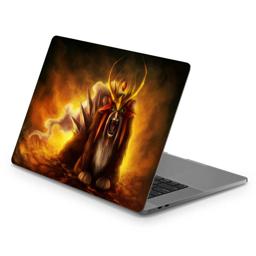 The holy guardian of the sacred fire  Macbook Skin