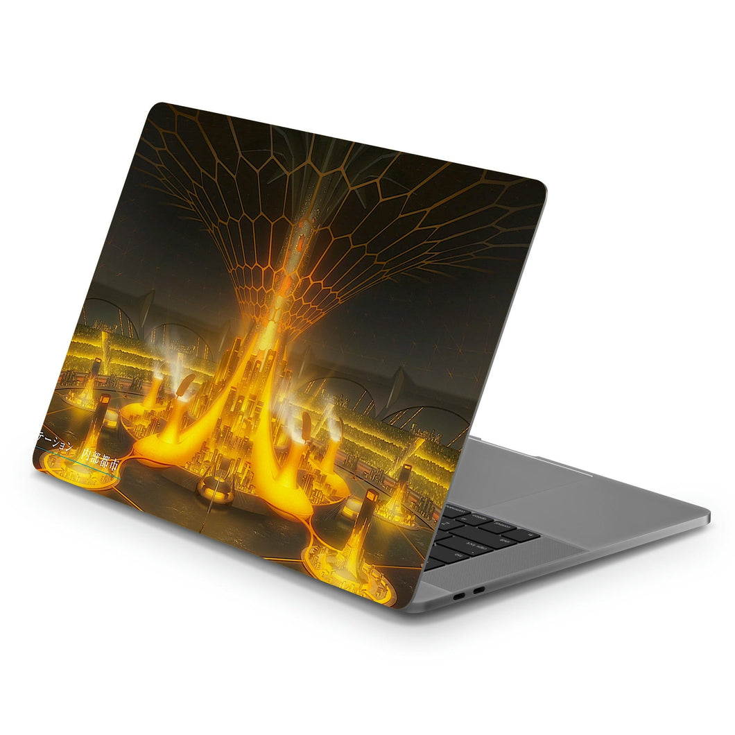 The Inner City  Macbook Skin