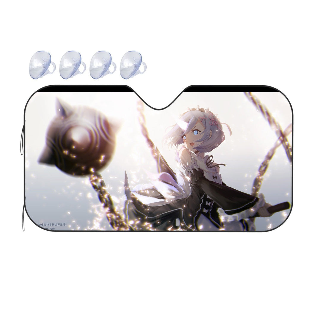 The one-horned Demon  Car Sunshade