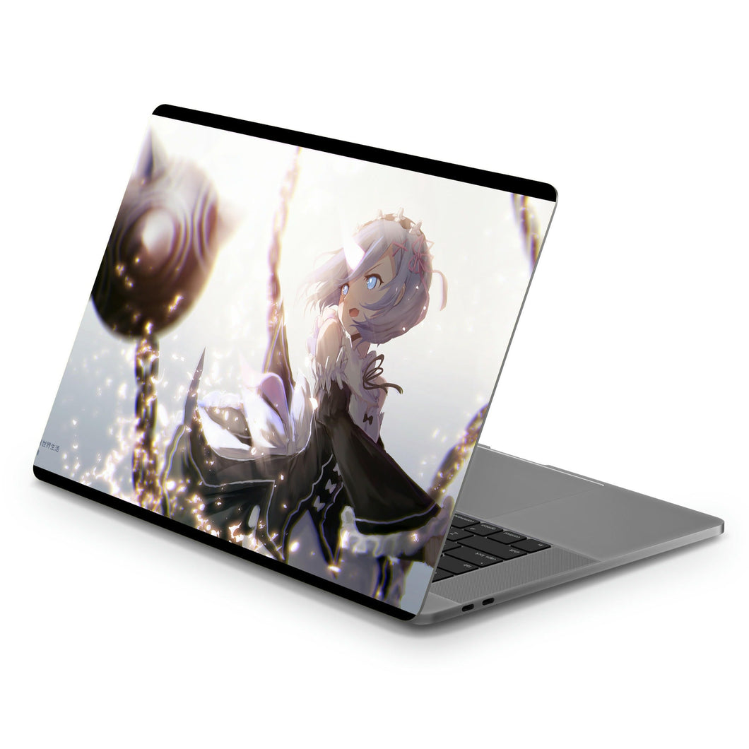 The one-horned Demon  Macbook Skin