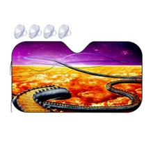 Load image into Gallery viewer, The path to Kaio's planet  Car Sunshade
