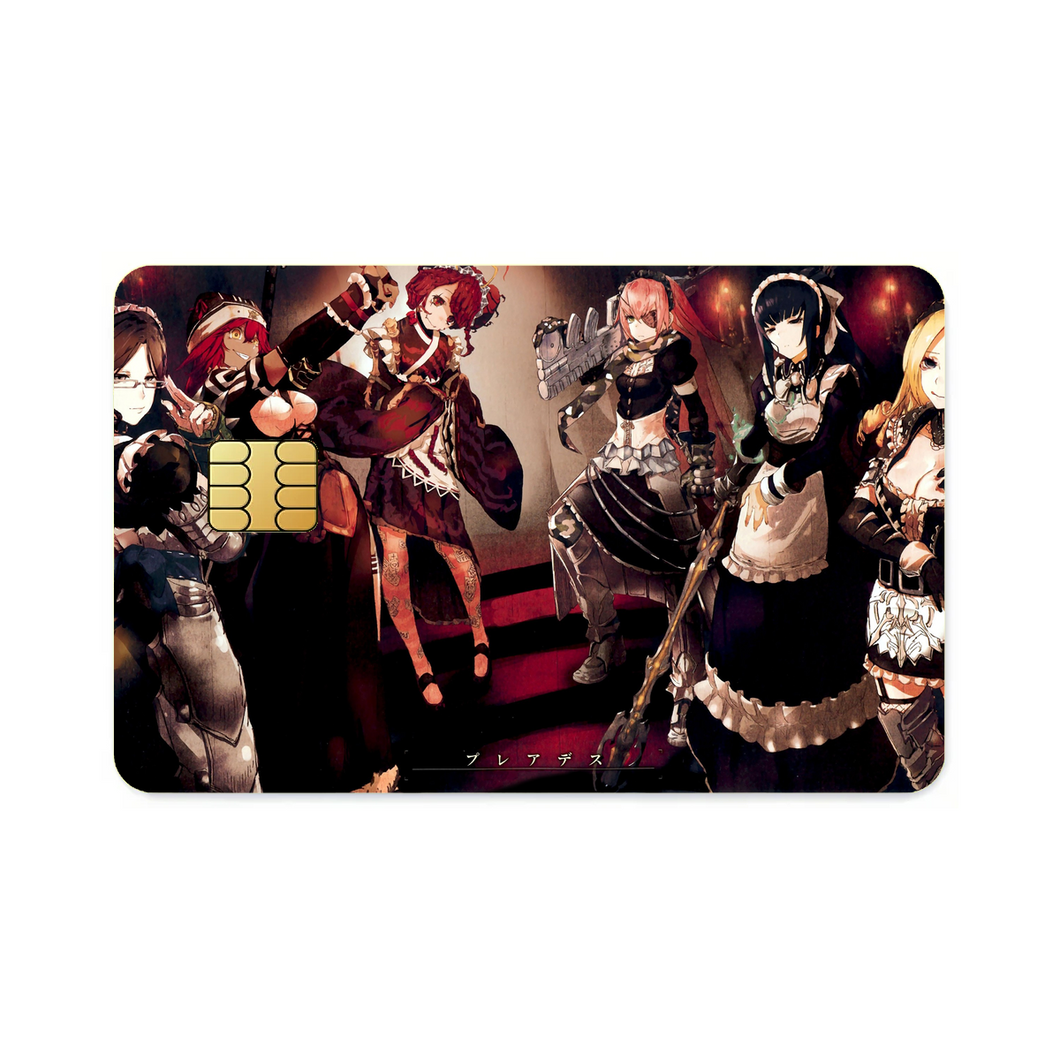 The Pleiades of Nazarick  Credit Card Skins (4-in-1 Pack)