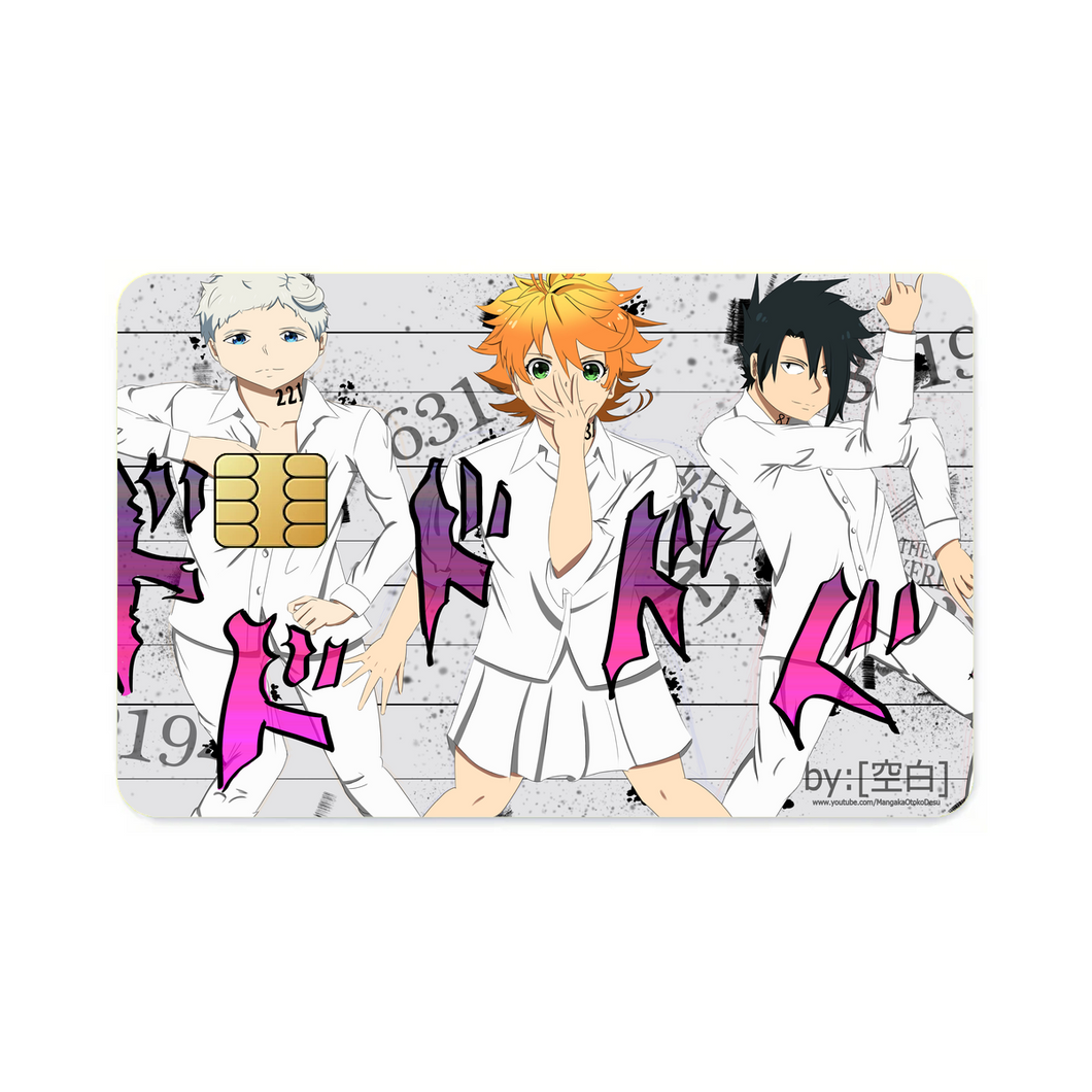 The Promised Neverland  Credit Card Skins (4-in-1 Pack)
