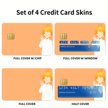 Load image into Gallery viewer, The Promised Neverland Emma  Credit Card Skins (4-in-1 Pack)
