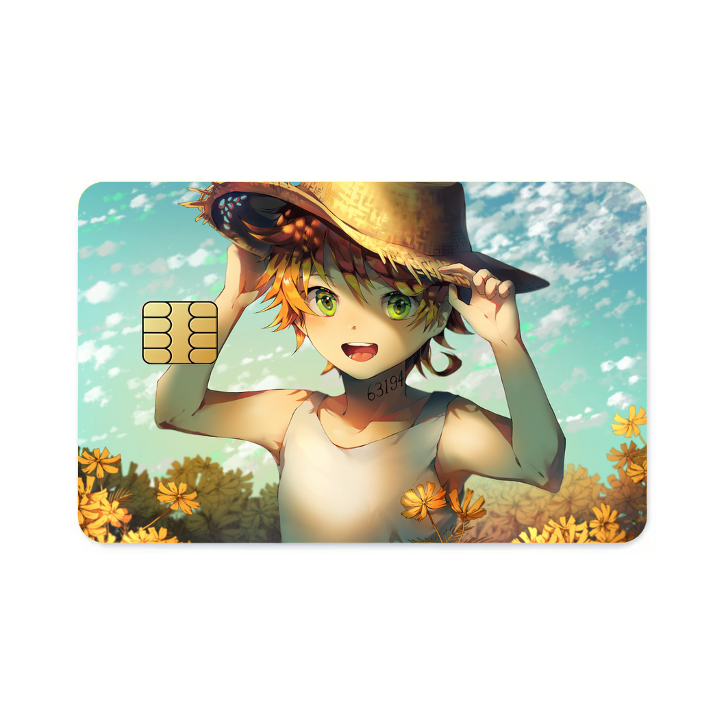 The Promised Neverland Emma  Credit Card Skins (4-in-1 Pack)