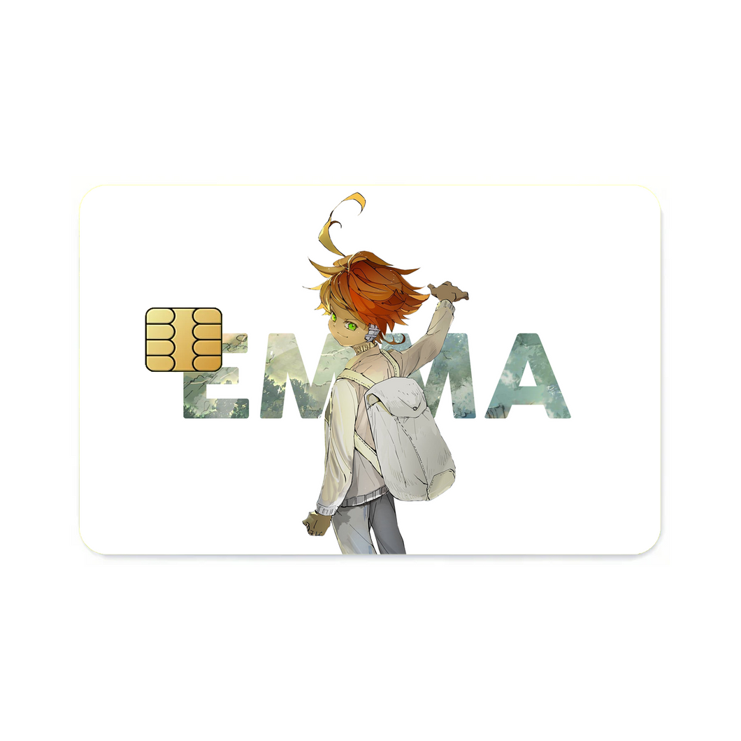 The Promised Neverland Emma  Credit Card Skins (4-in-1 Pack)