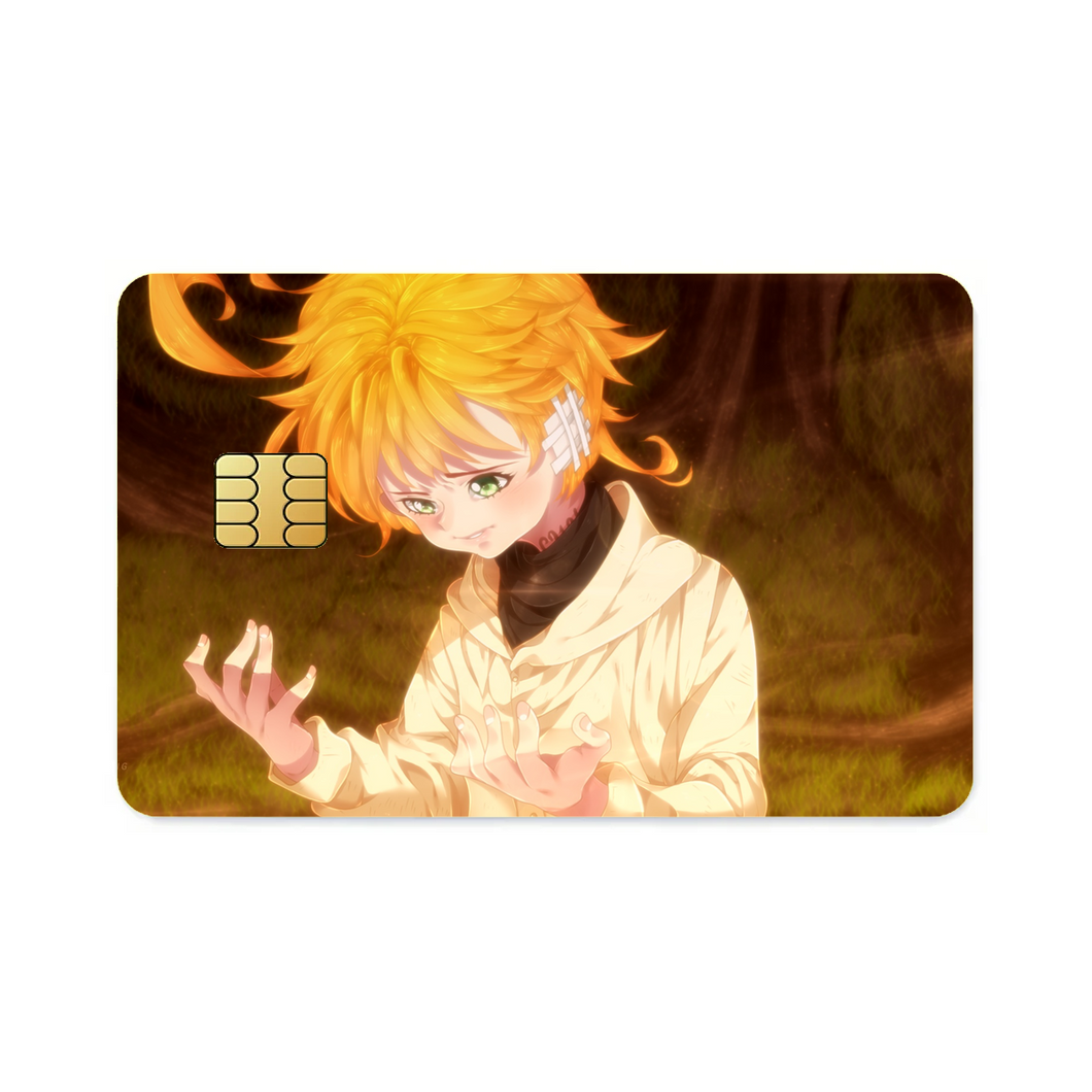 The Promised Neverland Emma  Credit Card Skins (4-in-1 Pack)