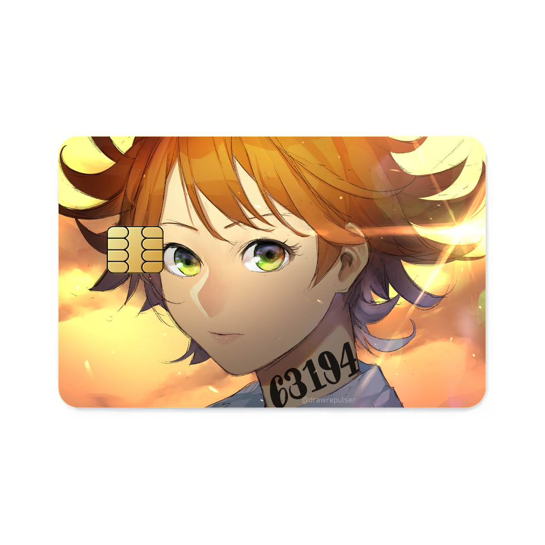 The Promised Neverland Emma  Credit Card Skins (4-in-1 Pack)