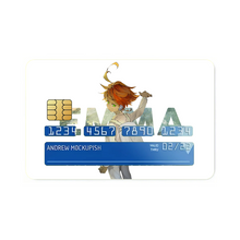 Load image into Gallery viewer, The Promised Neverland Emma  Credit Card Skins (4-in-1 Pack)
