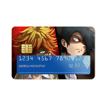 Load image into Gallery viewer, The Promised Neverland Ray, Emma  Credit Card Skins (4-in-1 Pack)
