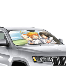 Load image into Gallery viewer, The Promised Neverland Ray, Norman, Emma  Car Sunshade
