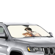 Load image into Gallery viewer, The Promised Neverland Ray, Norman, Emma  Car Sunshade
