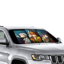 Load image into Gallery viewer, The Promised Neverland Ray, Norman, Emma  Car Sunshade
