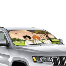 Load image into Gallery viewer, The Promised Neverland Ray, Norman, Emma  Car Sunshade

