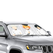 Load image into Gallery viewer, The Promised Neverland Ray, Norman, Emma  Car Sunshade
