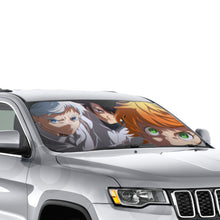 Load image into Gallery viewer, The Promised Neverland Ray, Norman, Emma  Car Sunshade
