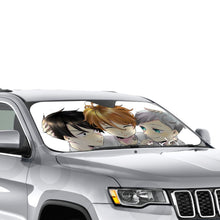 Load image into Gallery viewer, The Promised Neverland Ray, Norman, Emma  Car Sunshade

