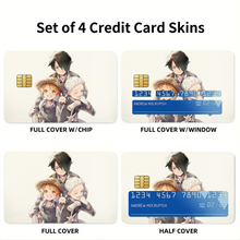 Load image into Gallery viewer, The Promised Neverland Ray, Norman, Emma  Credit Card Skins (4-in-1 Pack)
