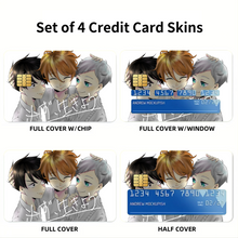 Load image into Gallery viewer, The Promised Neverland Ray, Norman, Emma  Credit Card Skins (4-in-1 Pack)
