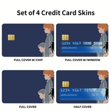 Load image into Gallery viewer, The Promised Neverland Ray, Norman, Emma  Credit Card Skins (4-in-1 Pack)
