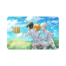 Load image into Gallery viewer, The Promised Neverland Ray, Norman, Emma  Credit Card Skins (4-in-1 Pack)

