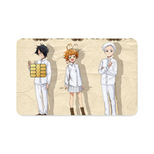 Load image into Gallery viewer, The Promised Neverland Ray, Norman, Emma  Credit Card Skins (4-in-1 Pack)
