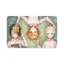 Load image into Gallery viewer, The Promised Neverland Ray, Norman, Emma  Credit Card Skins (4-in-1 Pack)
