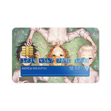 Load image into Gallery viewer, The Promised Neverland Ray, Norman, Emma  Credit Card Skins (4-in-1 Pack)
