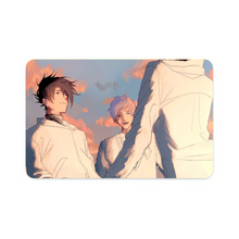 Load image into Gallery viewer, The Promised Neverland Ray, Norman, Emma  Credit Card Skins (4-in-1 Pack)
