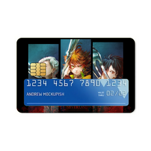 Load image into Gallery viewer, The Promised Neverland Ray, Norman, Emma  Credit Card Skins (4-in-1 Pack)
